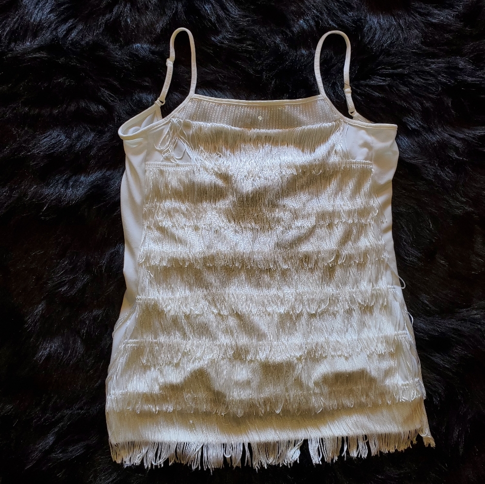 Tassel Open Back Shirt